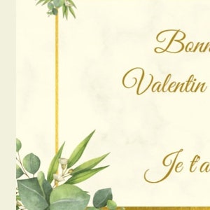 Pdf carte de voeu st valentin
