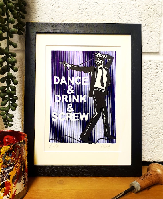 CommonPeople Original Lino Print