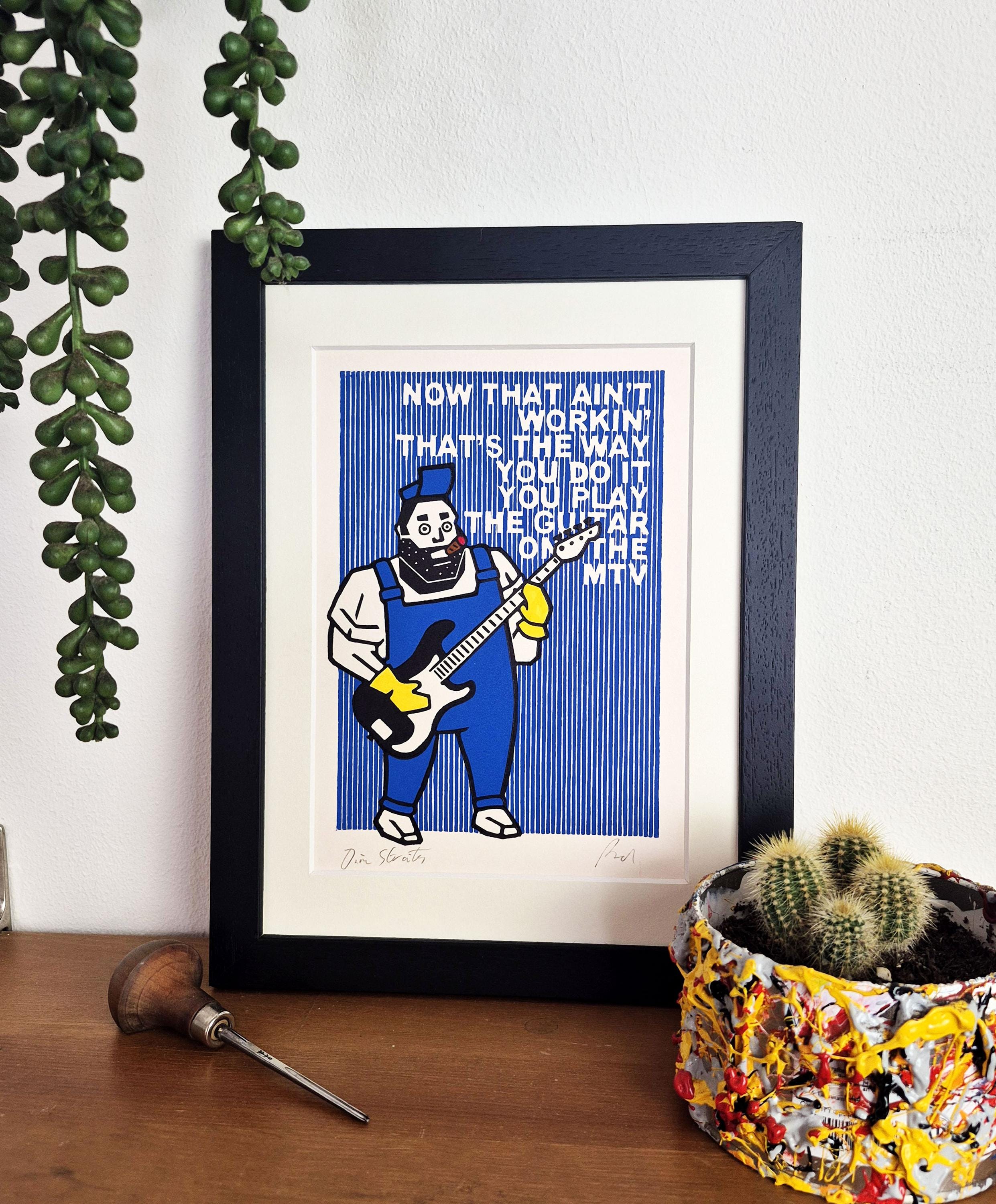 Dire Straits Poster - Etsy