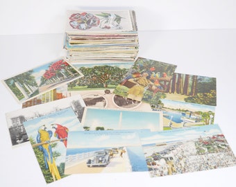 Vintage Postcards Set of 12 Posted Cards
