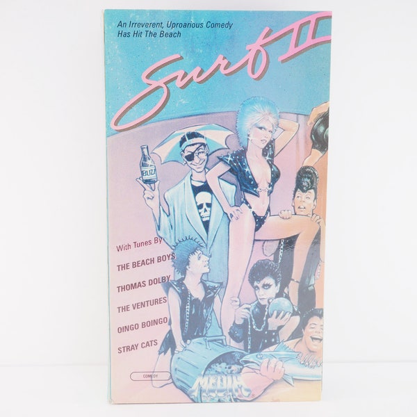 Surf II Media Entertainment VHS Tape