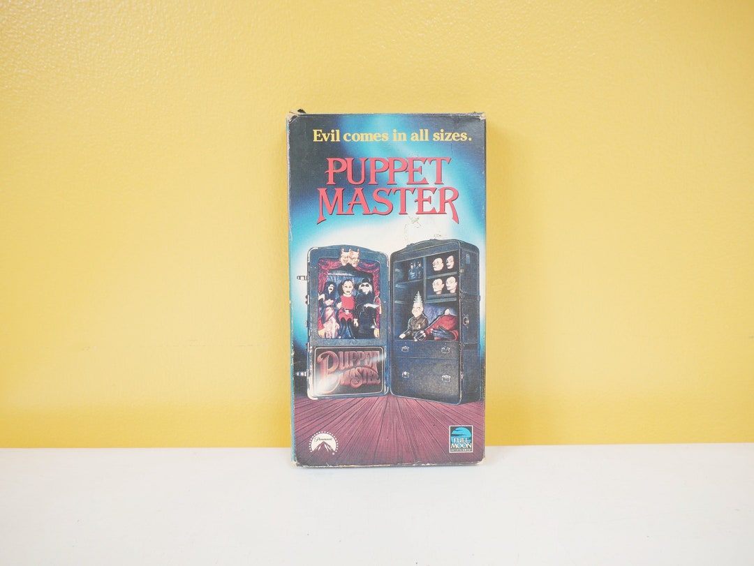Puppet Master VHS Tape Etsy