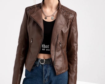 Black Leather Midi Coat for Women Handmade Stylish Trench Coat - Etsy