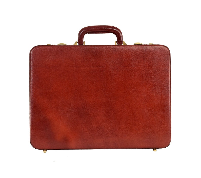 Genuine Leather Briefcase for Men Business Handbag Doctors Etsy