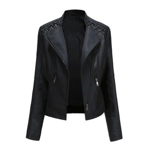 Custom Made Leather Jacket for Women Biker Jacket Black Leather Cropped ...