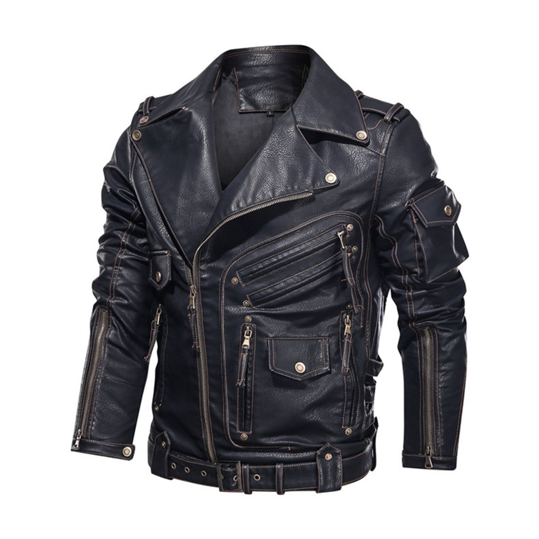 Premium Quality Leather Jacket for Mens Soft Leather Biker - Etsy