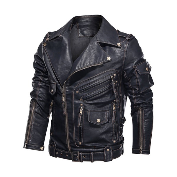 Motorcycle Jacket - Etsy