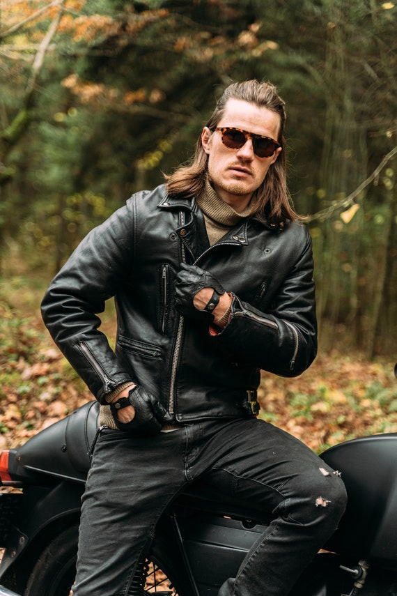 Custom made motorcycle best sale jacket