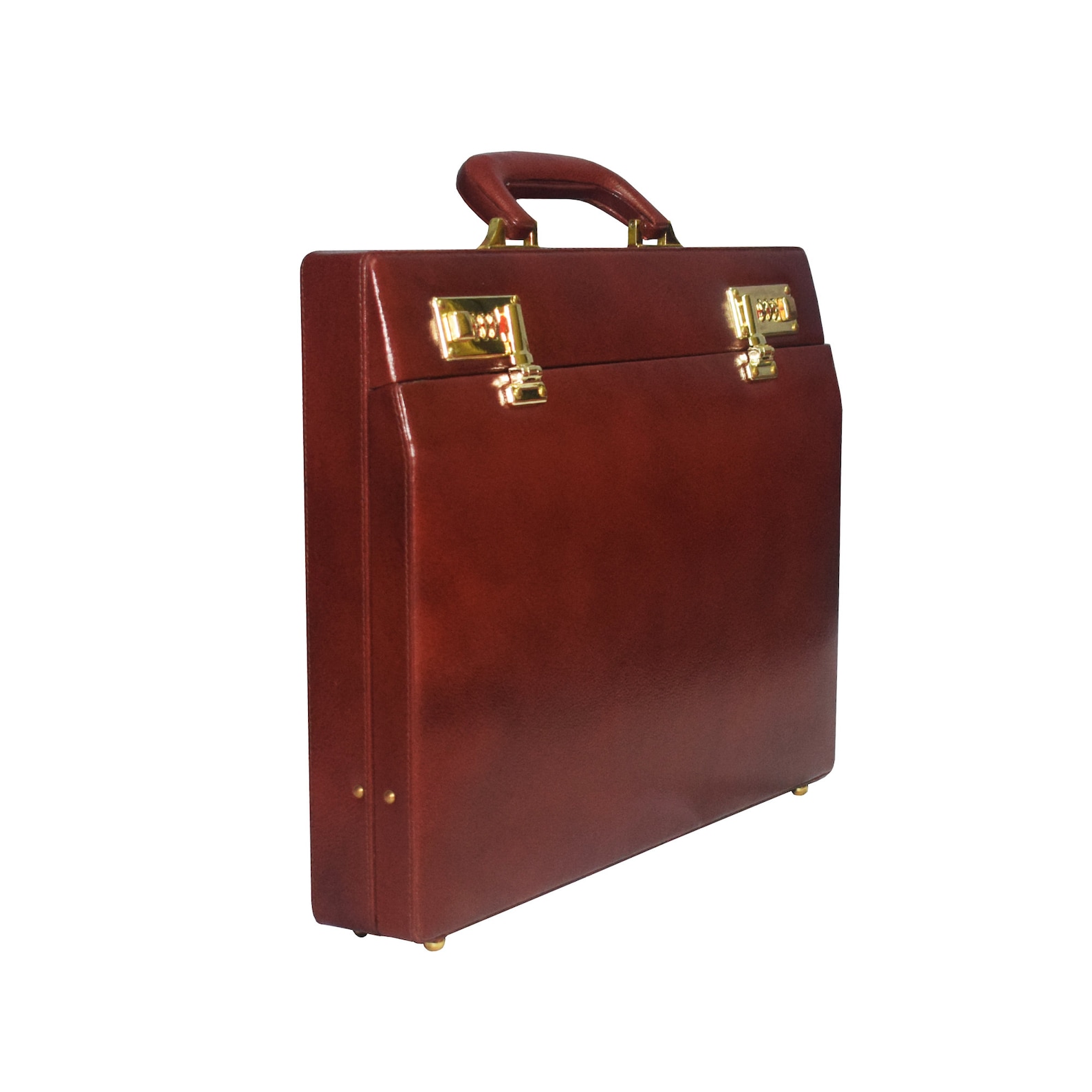 Genuine Leather Attache Briefcase for Men's Leather Etsy