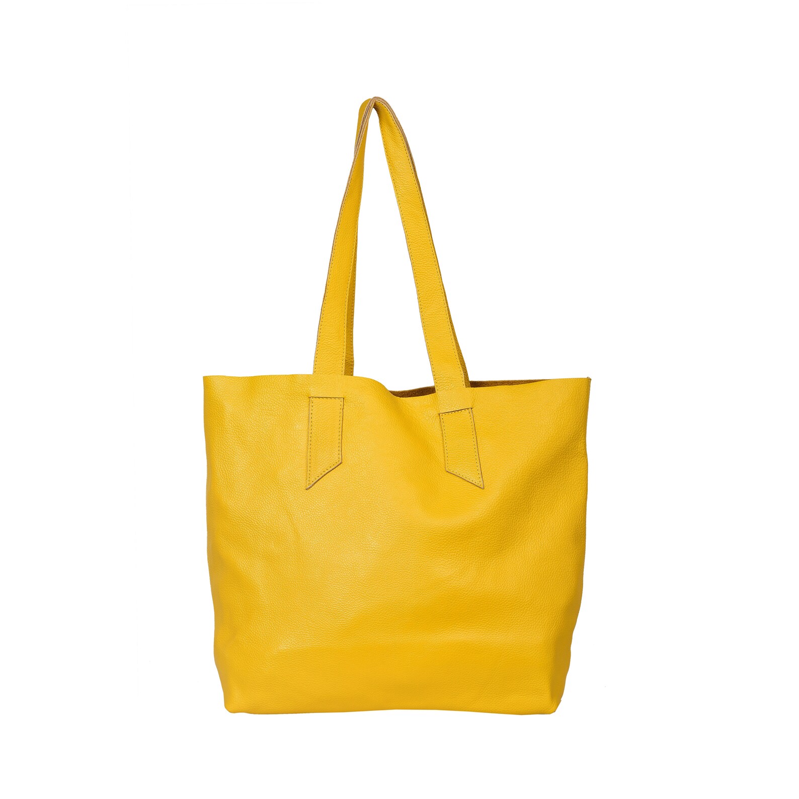 Black Genuine Leather Tote Bag for Women Shopper Purse Leather Etsy