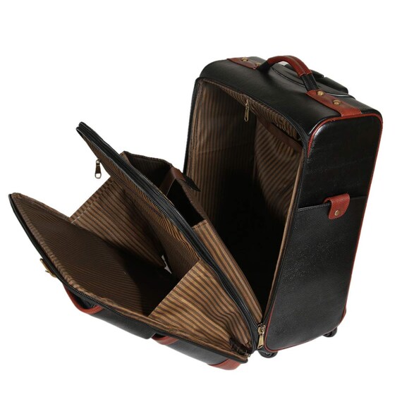 Genuine leather trolley bags Clearance