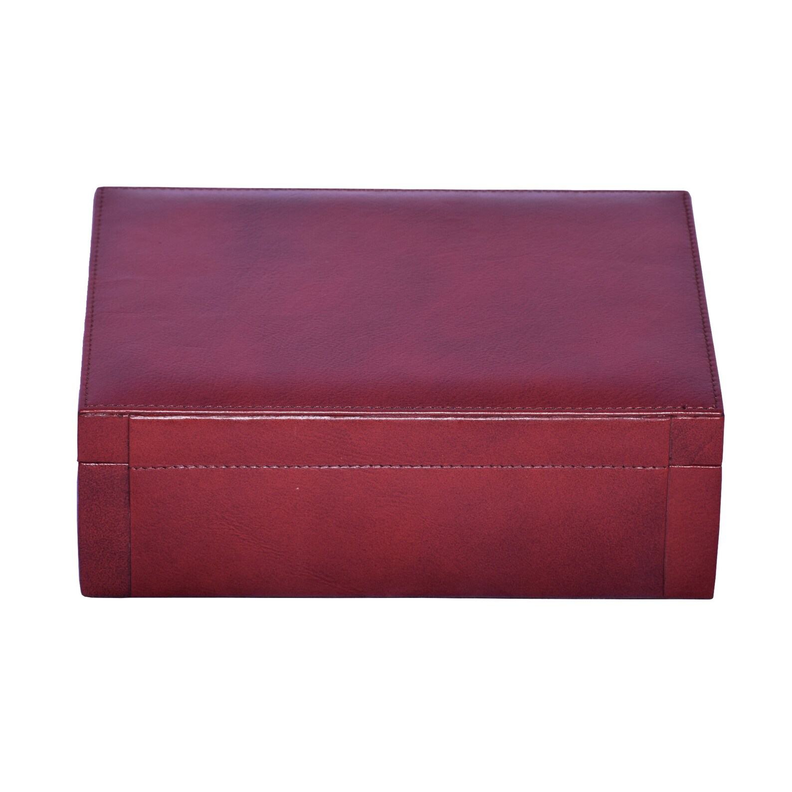 Women's Genuine Leather Jewelry Box Necklace Case Rings Etsy