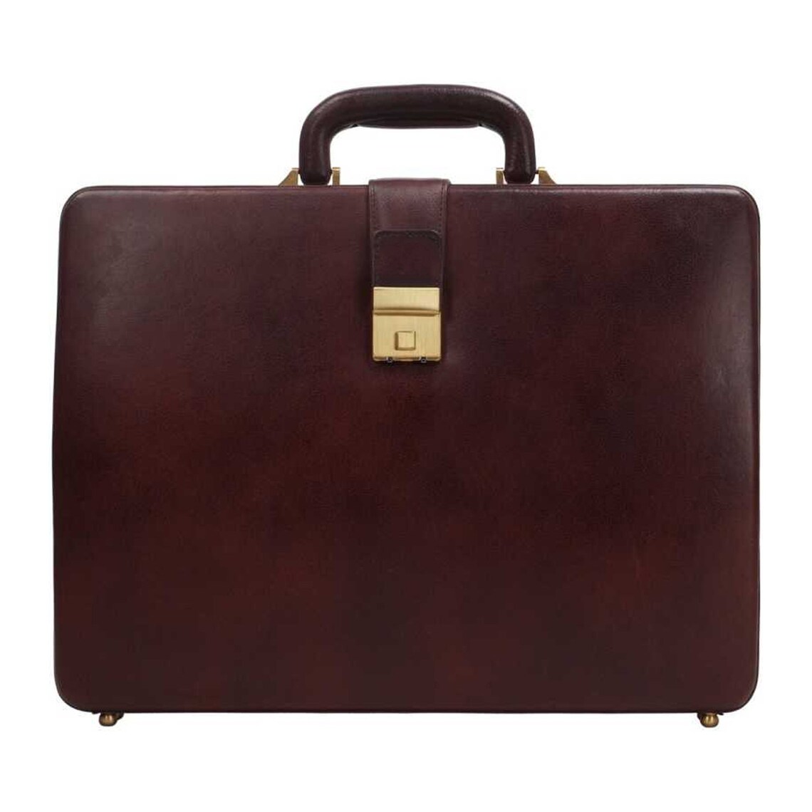 Genuine Leather Attache Briefcase for Men's Office Handbag Etsy