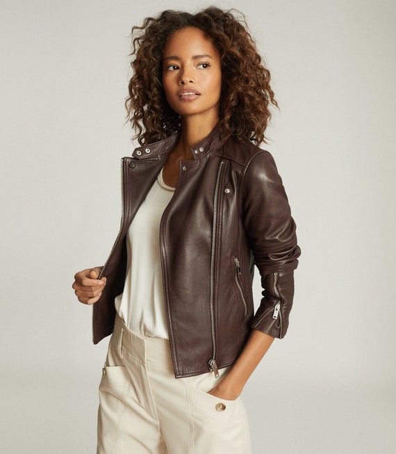 Old Navy Women's Belted Biker Jacket