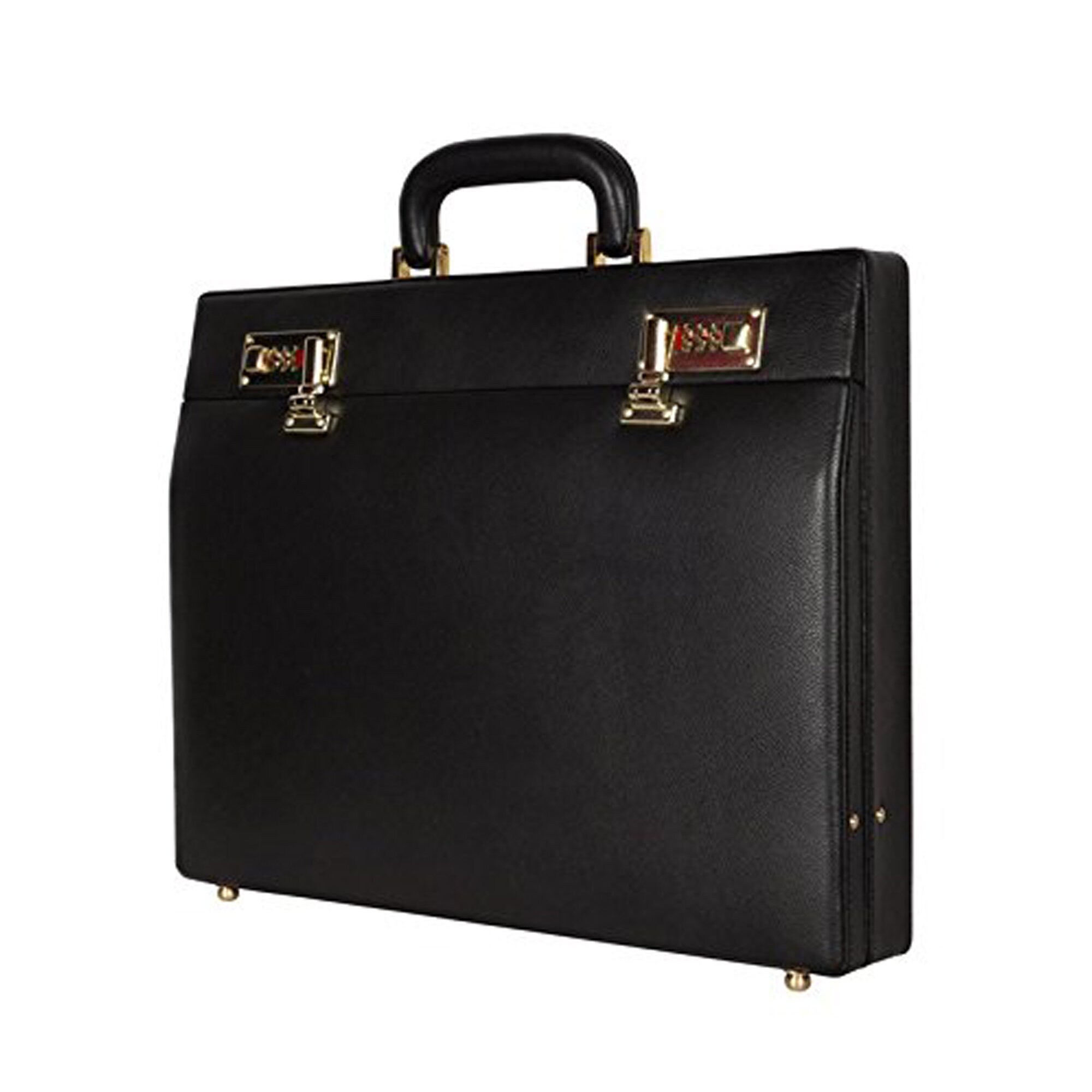 Genuine Leather Attache Briefcase for Men's Leather Etsy