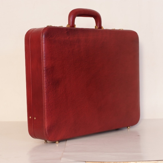 Genuine Leather Briefcase for Men Business Handbag Doctors - Etsy