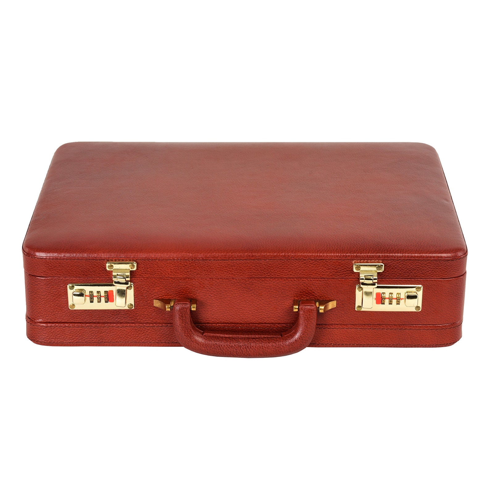 Genuine Leather Expandable Briefcase for Mens Leather Attache Etsy