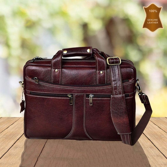 RAVUO Messenger Bag for Men,Water Resistant Canvas Satchel 14 15.6 17 Inch  Laptop Briefcases Business Shoulder Bag