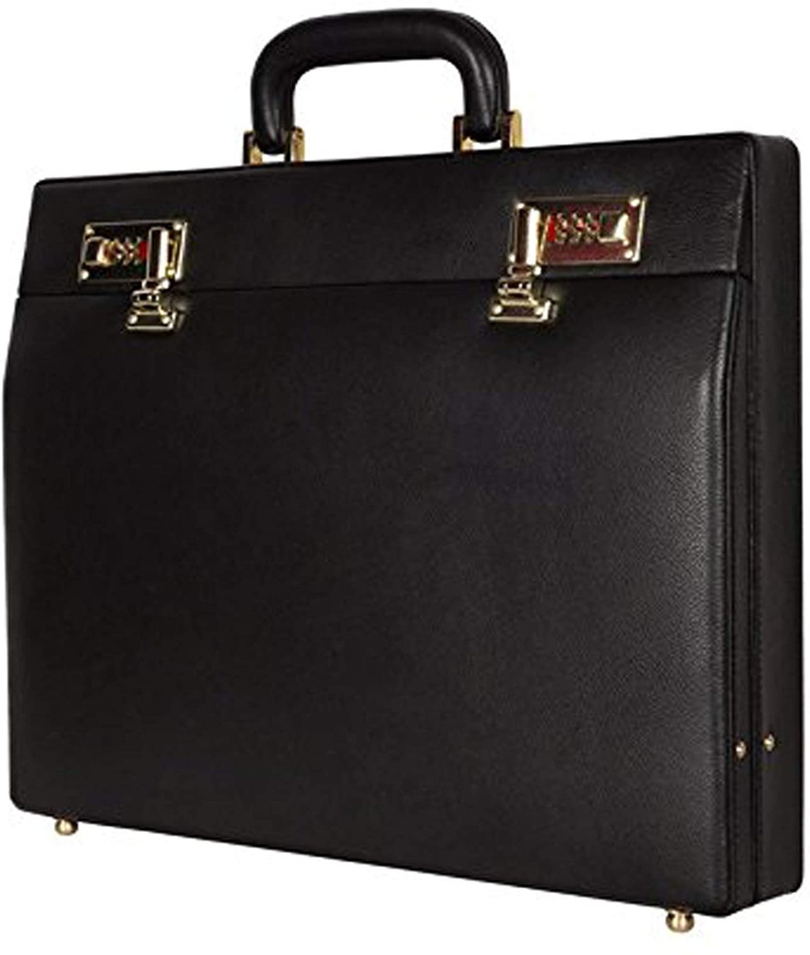 Genuine Leather Attache Briefcase for Men's Leather Etsy