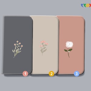 Floral wallet case for Samsung S22 5g S21 S20 fe S10 A51 A32 A71 iPhone 14 13 Pro Max iPhone 12 11 XR XS X Google Pixel 6 6a 5 5a 4a YYW209