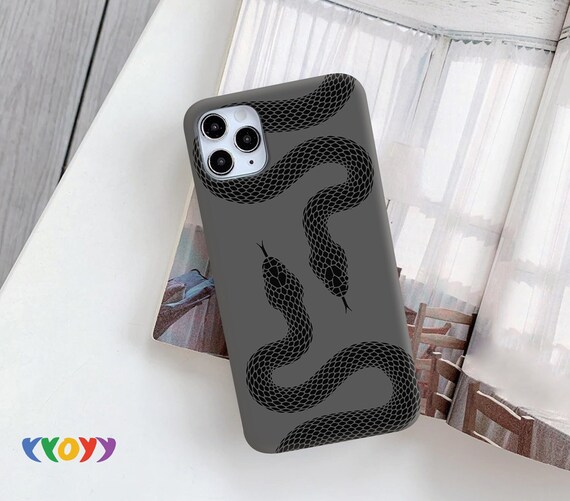 Minimalist Black And White Snake Case For Google Pixel 2 3 3a 4 4a 5 6 7 8  XL