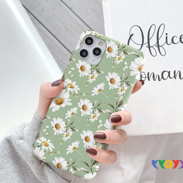 Daisies case for Samsung S22 Ultra 5g Samsung S21 FE 5g Samsung S20 Plus Samsung S10 S8 Galaxy Note 9 Samsung A52s A33 5g YY281