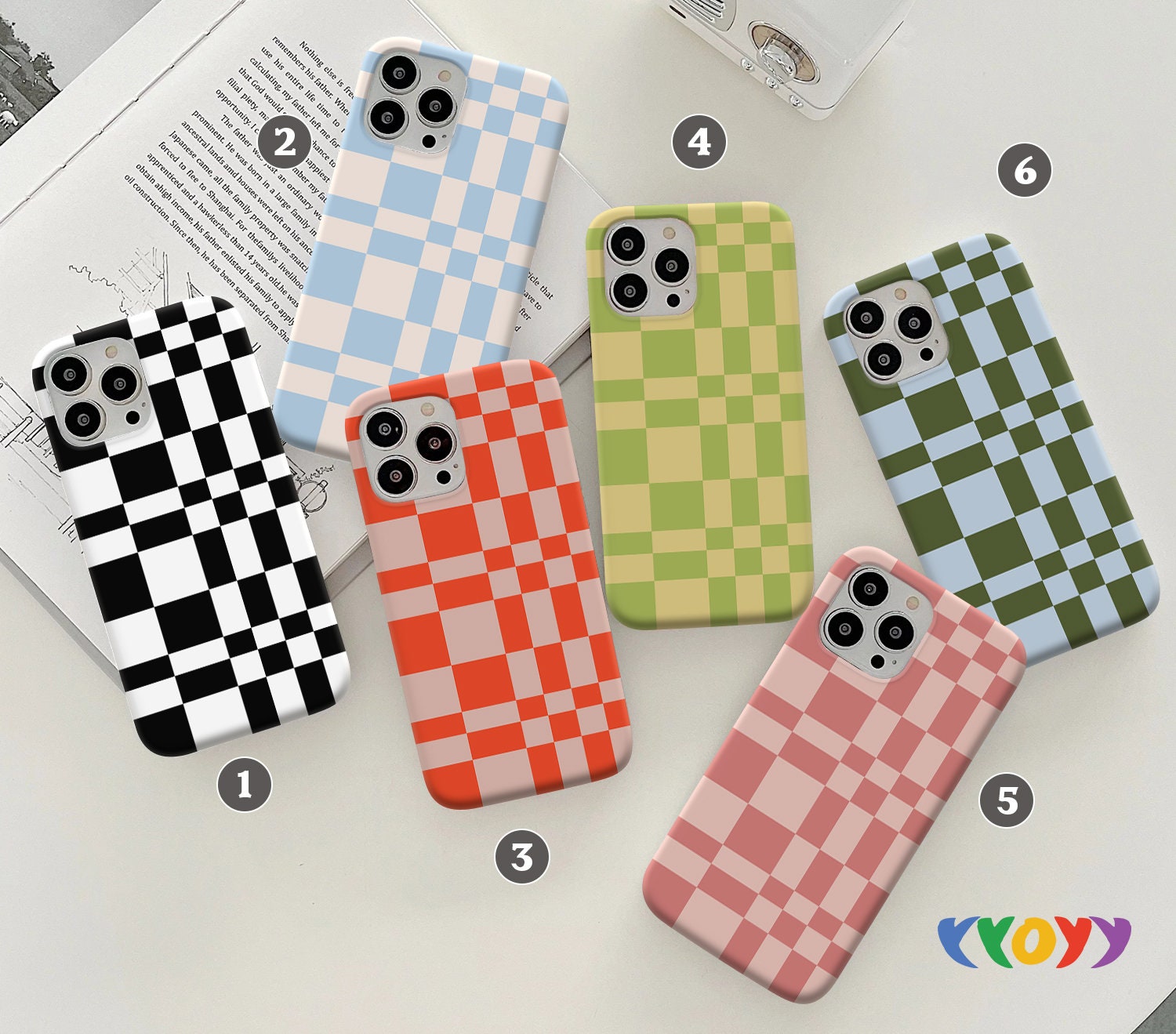  GUAYDOYIM Brown Classic Checkered Flag Case Compatible with iPhone  13,Checkered Case,Plaid Tartan Damier Chessboard Protective Cases with Soft  TPU Material for Women Girls (iPhone 13) : Cell Phones & Accessories