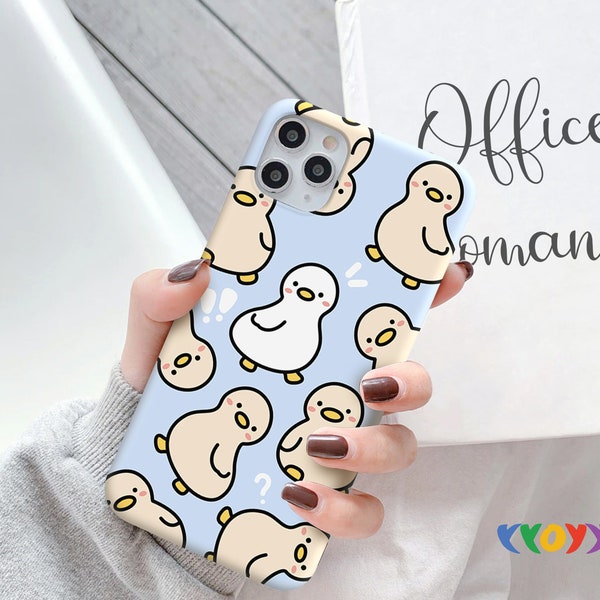 Cute ducks case for Samsung S22 Ultra 5g Samsung S21 FE 5g Samsung S20 Plus Samsung S10 S8 Galaxy Note 9 Samsung A52s A33 5g YY273