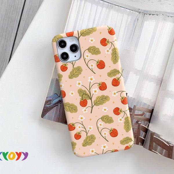 Strawberries case Google Pixel 7 6 Pro Pixel 6a Pixel 6 5 Google Pixel 5a 4a 5g Pixel 4 3 XL Pixel 4a 3a OnePlus 10 Pro 10t 9 pro YY303