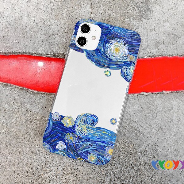 Van Gogh Art clear case Lg Velvet 5g LG V60 V40 V50 G8s ThinQ LG W41 Pro LG K92 G6 K51 Lg Nexus 5 5x Lg Stylo 6 5 Lg Q52 Q61 Q9 YY484