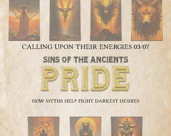 Sins of the Ancients: PRIDE - 23 pages for your Book of Shadows