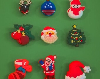 christmas croc jibbitz