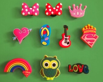 croc charms etsy