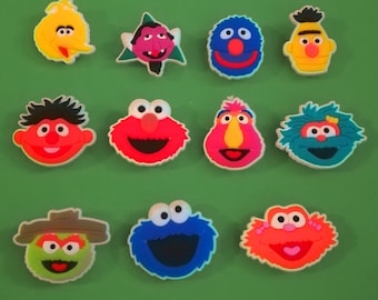 sesame street jibbitz