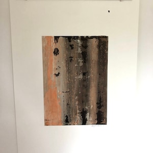 BLACK &COPPER MONO 10 • Original handgezogener Siebdruck, signierter Monodruck
