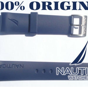 NAUTICA AUTHENTIC WATCHBAND (Blue)  N11563G N17580 N16565G N14610G N16530G N12627G