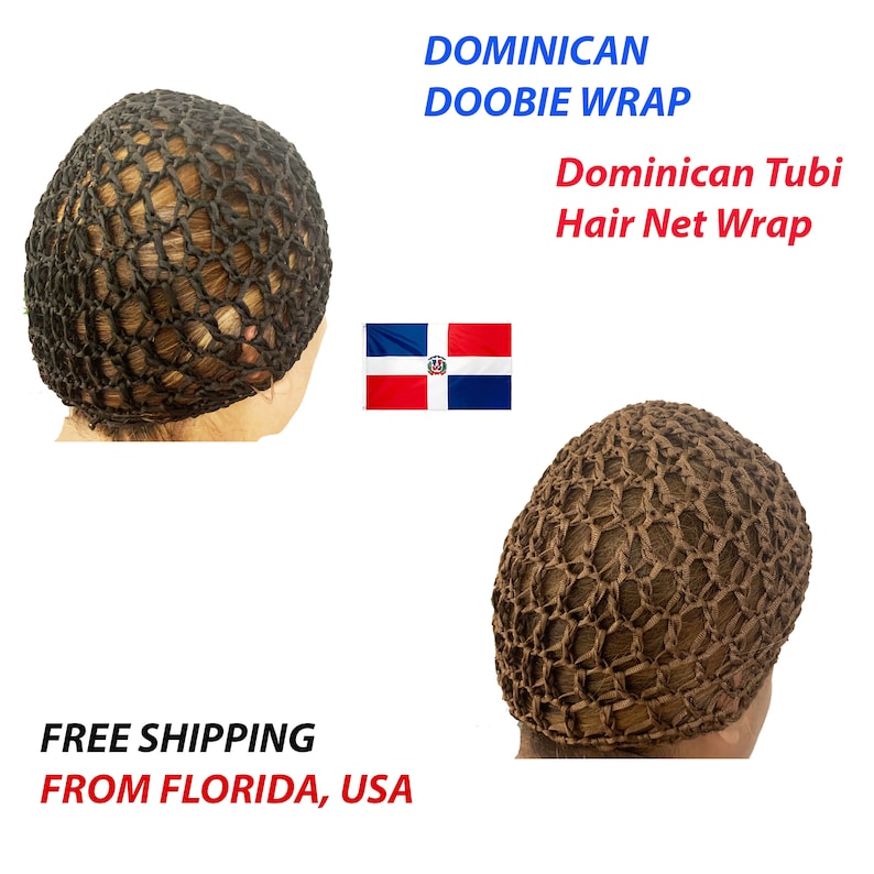 Dominican Tubi Doobie Hair Warap Cap Gorro de Tubi Dominicano image 1