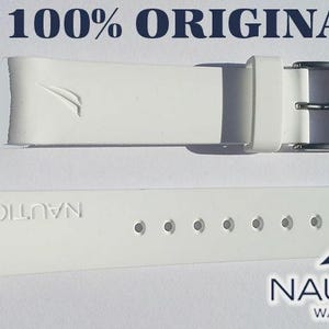 Pulseira autêntica NAUTICA 22 mm N14537G N18638G N16568G N19557G A18669G N14555