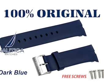 NAUTICA AUTHENTIC Band Strap BLUE 28mm N15649G A15651G A21005G N16535G A16535G N16575G A16575G A13600G N13524G A14665G A13600G N13524G