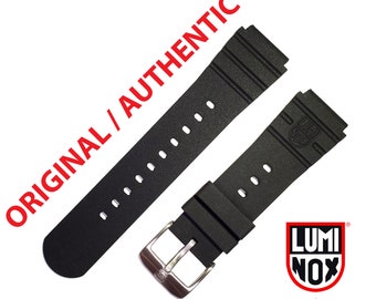 Luminox Band 21/22mm 0320 3000 3100 3200 3400 3600 3900 SILVER BUCKLE
