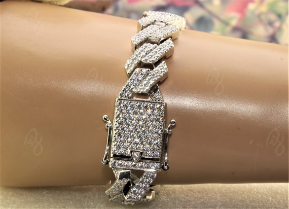 Miami Cuban Link Bracelet Sterling 