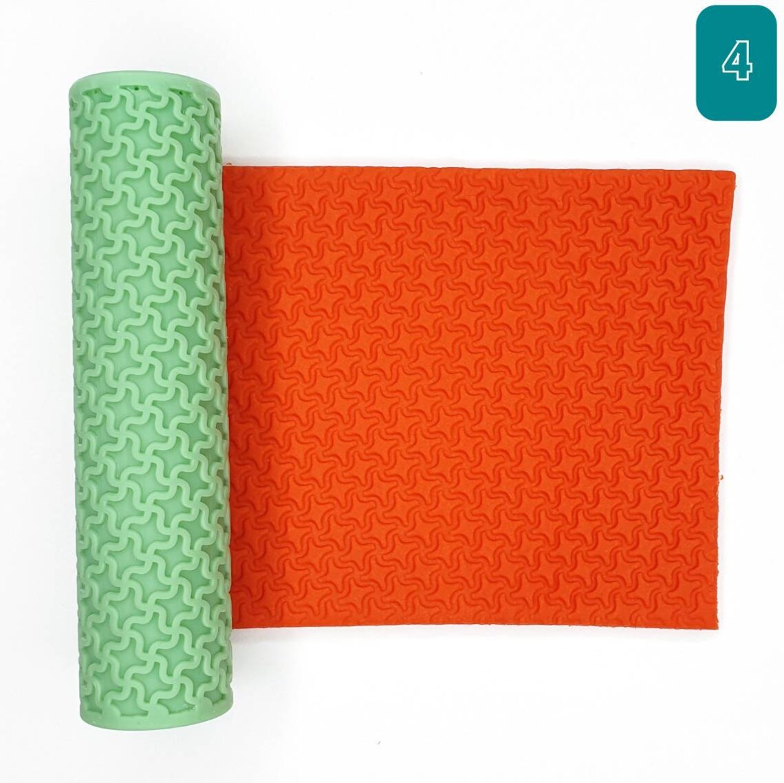 Texture Rollers Polymer Clay Bricks Cells Ornaments Textile Etsy