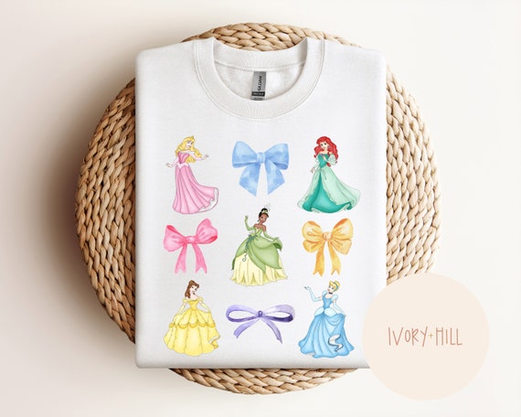 Princess multi bows coquette PNG, digital designs and clipart for sublimation and inkjet printing