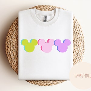 Mouse colorful PNG, digital designs and clipart for sublimation and inkjet printing