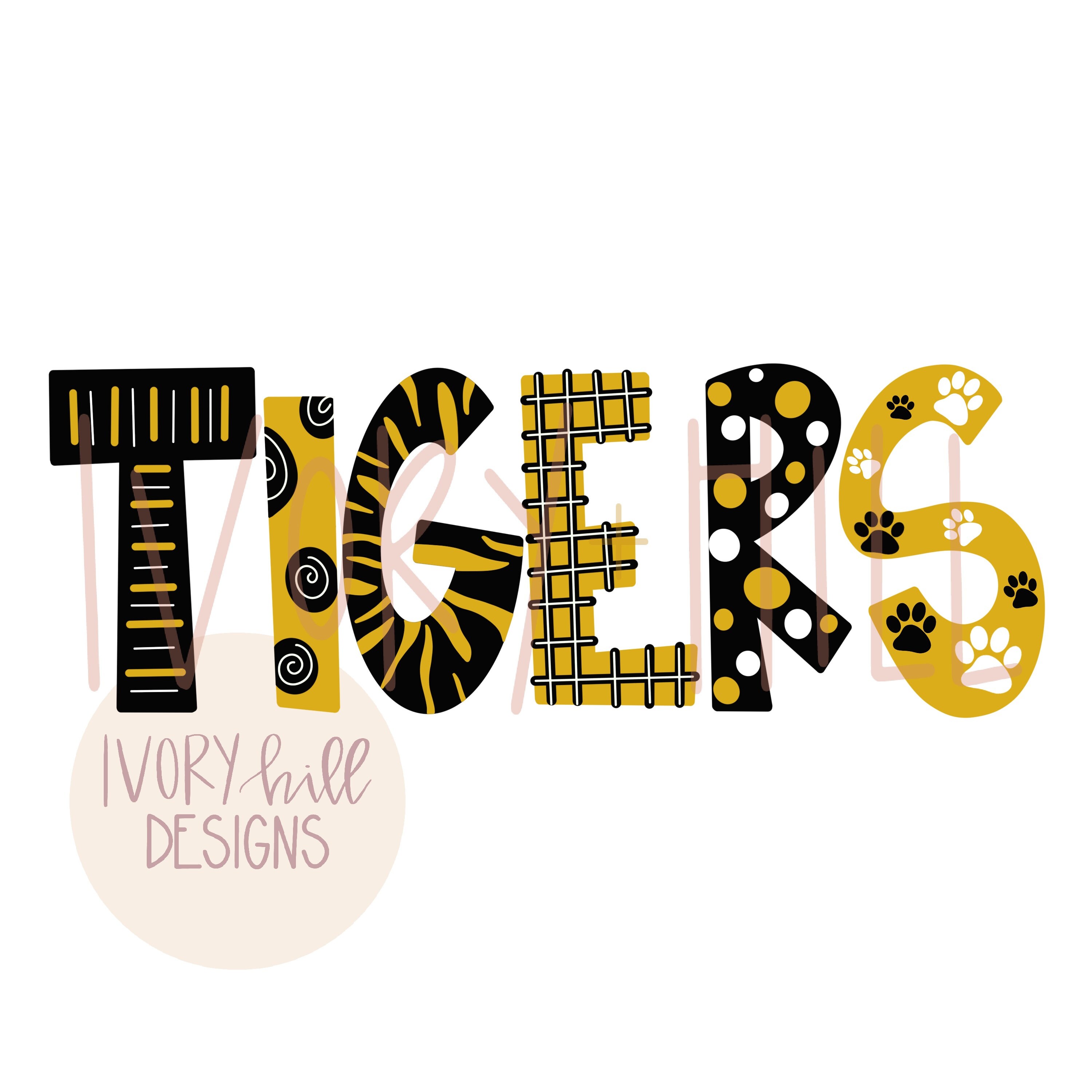 Black and Gold Printable Digital Design Download PNG Clipart | Etsy