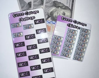 Mini cash savings challenge 2000