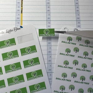Amz & Dollar Tree Stickers
