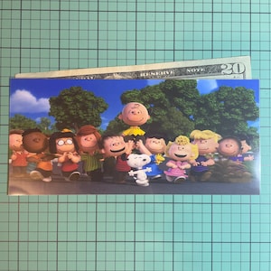 Full color block out horizontal envelope
