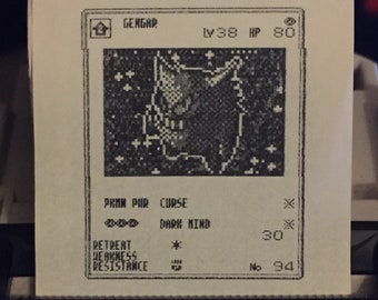 Pokèmon Trading Card Game for Game Boy Color Printed Cards, Game Boy Printer (51-100; 2/4)
