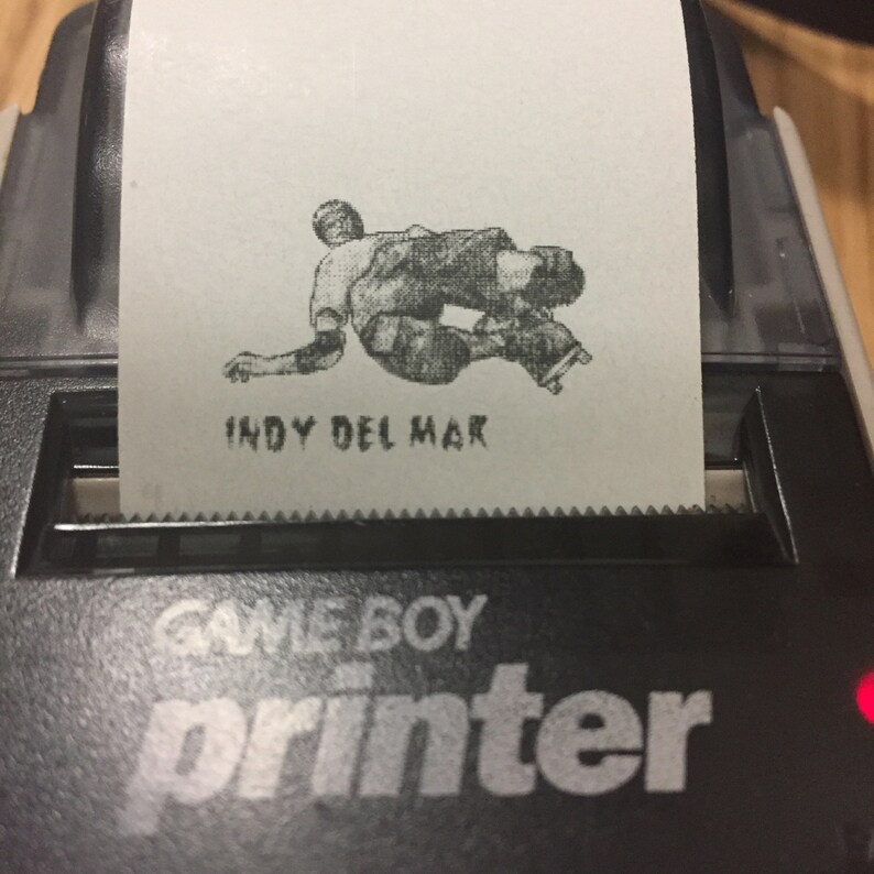Prints from Tony Hawk's Pro Skater for Game Boy Color, Game Boy Printer image 4